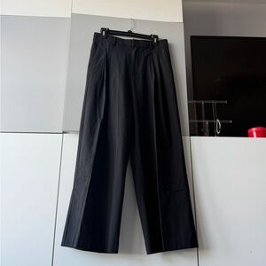 Zara Elegant Black Wide-Leg Pantsuit